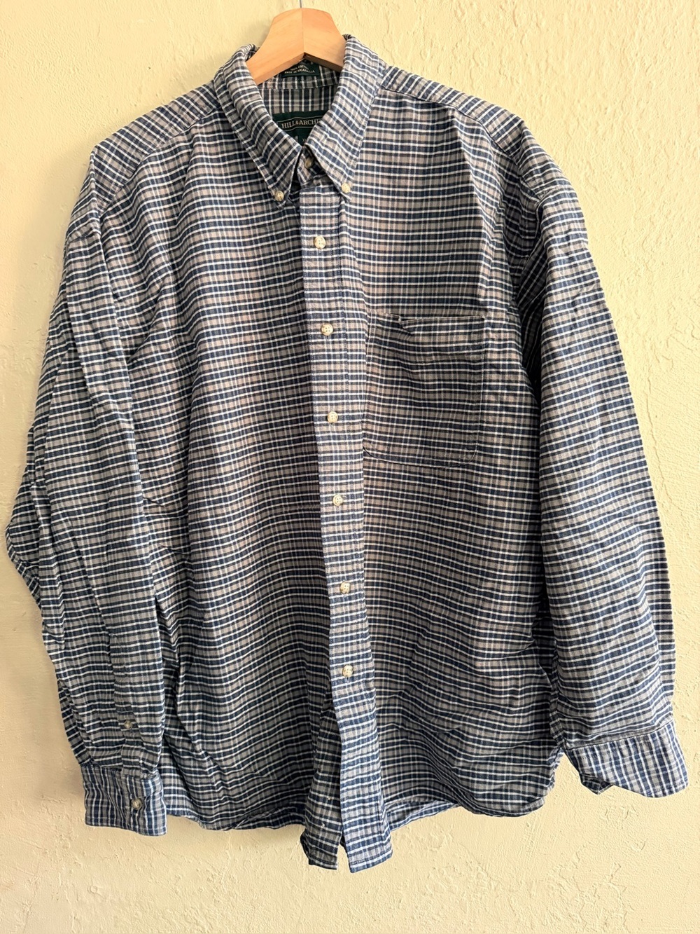 HILL&ARCHER XL button up